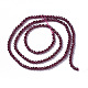 Natural Garnet Beads Strands(X-G-F596-03-4mm)-2