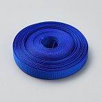 9M Polyester Grosgrain Ribbon, Royal Blue, 3/8 inch(10mm), about 9.84 Yards(9m)/pc(OCOR-WH0091-45A)