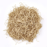 Decorative Raffia Tissue Scraps Paper Packing Material, For Gift Filler, BurlyWood, 2~4mm, about 20g/bag(DIY-Q017-05)