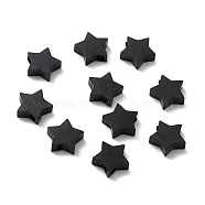 Ion Plating(IP) 304 Stainless Steel Charms, Star, Gunmetal, 9x9.5x3mm, Hole: 1.6mm(STAS-F271-15B)