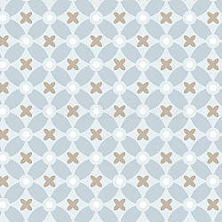 Miniature Wallpapers, for Dollhouse Bedroom Decoration, Rectangle, Cross Pattern, 297x210mm(MIMO-PW0001-002P)