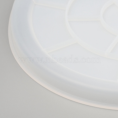 Moldes de silicona redondos con asa de patrón(DIY-L021-56)-4