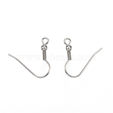 crochets de boucles d'oreilles en acier inoxydable résistants au ternissement 304(STAS-D448-037P)-1