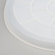 Moldes de silicona redondos con asa de patrón(DIY-L021-56)-4