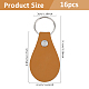 16Pcs Teardrop PU Leather Keychains(KEYC-DC0001-47A)-2