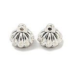 Tibetan Style Alloy Charms, Cadmium Free & Lead Free, Seedpod of the Lotus, Antique Silver, 11x10mm, Hole: 1.6mm, about 370Pcs/1000G(FIND-M011-06AS)