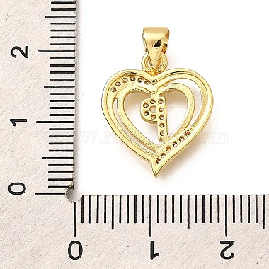 Placage de crémaillère en laiton micro pavé pendentifs en zircone cubique(KK-L226-101G-P)-3