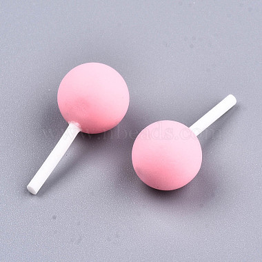 Handmade Polymer Clay 3D Lollipop Embellishments(CLAY-T016-82E)-3