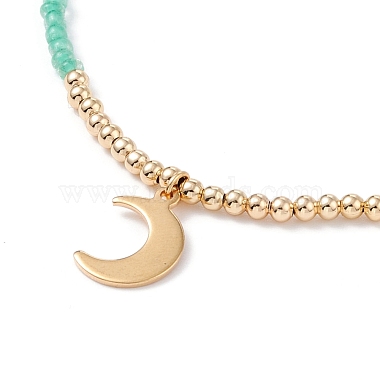Набор ожерелий с подвесками в виде звезд и луны для девочек-подростков(NJEW-JN03738-03)-7