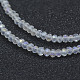 Chapelets de perles en verre galvanoplastique(X-EGLA-J144-AB-A01)-3