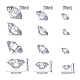 charmes zircone cubique(ZIRC-PH0002-14)-3