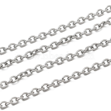 Tarnish Resistant 304 Stainless Steel Cable Chains(CHS-Q001-13-100m)-1