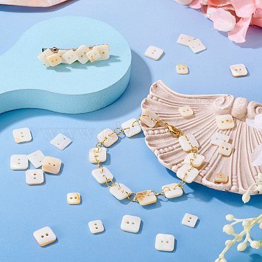 90Pcs 3 Styles Freshwater Shell Buttons(BUTT-TA0001-41)-9