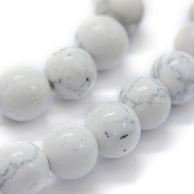 Chapelets de perles en turquoise synthétique(G-P386-01-8mm)-3