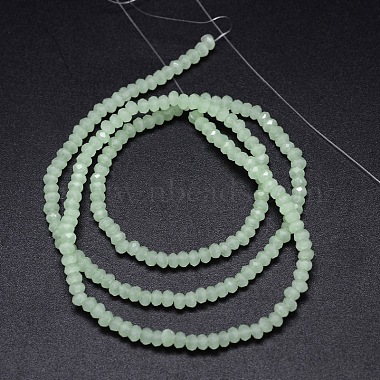 Faceted Rondelle Glass Beads Strands(X-GLAA-M028-2mm-B05)-3