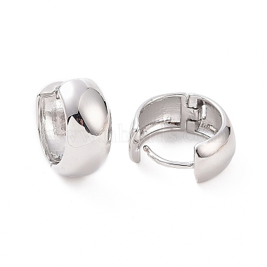 Brass Thick Hoop Earrings for Women(EJEW-F303-04P)-2