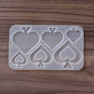 DIY Playing Card Theme Pendants Silicone Molds(DIY-C076-01B)-2
