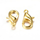Zinc Alloy Lobster Claw Clasps(E103-G-NF)-2