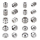 40pcs 10 style 304 perles en acier inoxydable(STAS-DC0004-27)-1