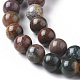 Natural Ocean Jasper Beads Strands(G-F668-26-8mm)-3