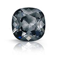 Preciosa&reg MAXIMA Crystal Fancy Stones, Czech Crystal, 435 36 132 Cushion Square, Aluminium Layer, 00030 260 NightFall, 10x10mm(X-PRC-FC10-00030-260)