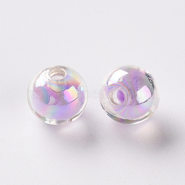 Perles en acrylique transparente(X-TACR-S152-15B-SS2114)-2