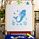 Plantillas de plantillas de pintura de dibujo ahuecadas de plástico para mascotas(DIY-WH0286-011)-5