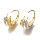 Rack Plating Brass Cuff Earring(EJEW-C101-13GP)-1