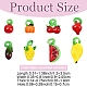 40Pcs 8 Styles Handmade Lampwork Pendants(LAMP-YW0004-30)-2