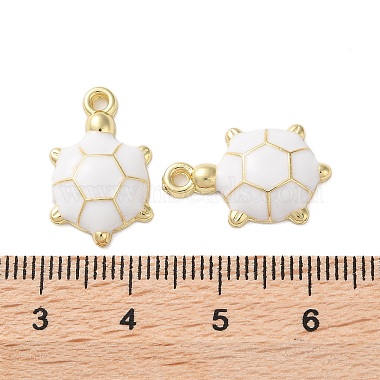 Alloy Enamel Pendants(FIND-O003-08F-G)-3