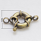Brass Spring Ring Clasps(KK-E266-15mm-AB-NR)-1