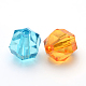 Mixed Color Transparent Acrylic Faceted Round Beads(X-PL990Y)-2