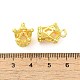 Rack Plating Brass Pave Clear Cubic Zirconia Pendants(KK-D100-05G)-3