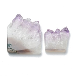 Natural Amethyst Display Decorations, Nuggets, 33~51x32.5~47x9mm(G-P450-04)