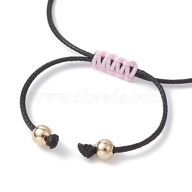 Alloy Enamel Clover Charm Bracelet(BJEW-JB09962-03)-4