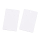 Rectangle Paper One Pair Earring Display Cards with Hanging Hole(CDIS-YWC0001-01)-4
