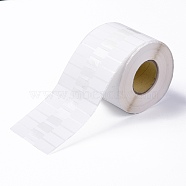 Paper Handmade Labels Stickers, Adhesive Blank Wrap Label Stickers, White, 70x12x0.2mm, about 2500pcs/roll(STIC-C001-01)