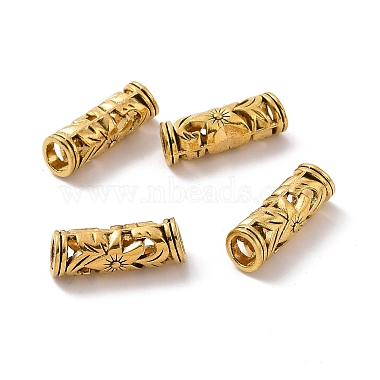 Tibetan Style Alloy Tube Beads(FIND-H038-33AG)-3