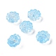 Transparent Spray Painted Glass Beads(GLAA-I050-06G)-1