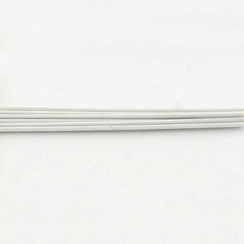 Tiger Tail Wire, Nylon-coated 304 Stainless Steel, WhiteSmoke, 0.38mm, about 6889.76 Feet(2100m)/1000g