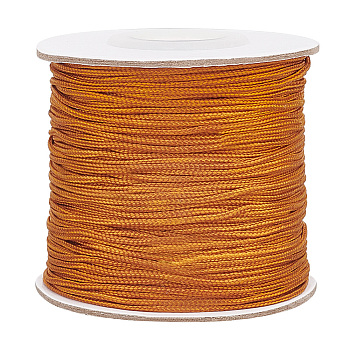 PandaHall Elite 1 Roll Nylon Thread, Chinese Knot Cord, Round, Peru, 1mm, about 100 yards/roll