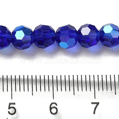 plaquent verre transparent perles brins(EGLA-A035-T6mm-L06)-4