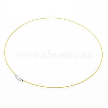 Stainless Steel Wire Necklace Cord DIY Jewelry Making(TWIR-R003-02)-3