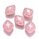 30mm Pink Rhombus Pearl Beads(RB-F030-15)