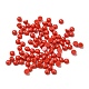 dôme corail synthétique/cabochons demi-ronds(G-G037-01B-02)-1