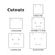 5Pcs 5 Sizes Cardboard Drawer Boxes(CON-YS0001-02)-6