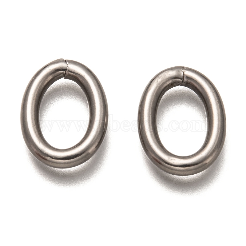 304 Stainless Steel Open Unsoldered Jump Rings Various Sizes