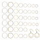 240Pcs 8 Style Brass Linking Rings(FIND-CA0006-05AB)-1