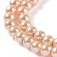 Chapelets de perles rondes en verre peint(X-HY-Q003-6mm-18)-3