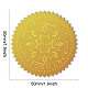 Самоклеящиеся наклейки с тиснением золотой фольгой(DIY-WH0211-387)-2